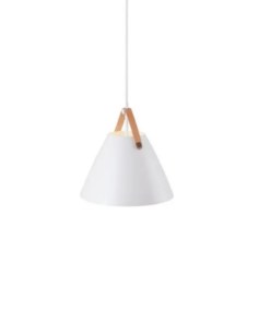 Κρεμαστό Φωτιστικό DFTP Strap 27 1xE27 Λευκού Χρώματος – 84333001