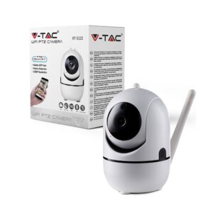 1080P IP Wi-Fi Camera εσωτερικού χώρου Περιστρεφόμενη με Αυτόματη Παρακολούθηση και Νυχτερινή Λήψη V-TAC – 8439