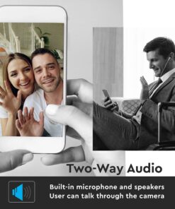 1080P IP Wi-Fi Camera εσωτερικού χώρου Περιστρεφόμενη με Αυτόματη Παρακολούθηση και Νυχτερινή Λήψη V-TAC – 8439