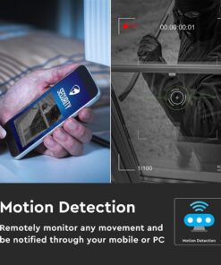 1080P IP Wi-Fi Camera εσωτερικού χώρου Περιστρεφόμενη με Αυτόματη Παρακολούθηση και Νυχτερινή Λήψη V-TAC – 8439