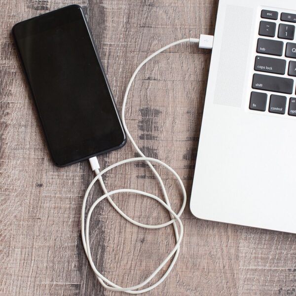 Καλώδιο USB 2.0 σε Micro USB 1.5M Λευκό V-TAC – 8450