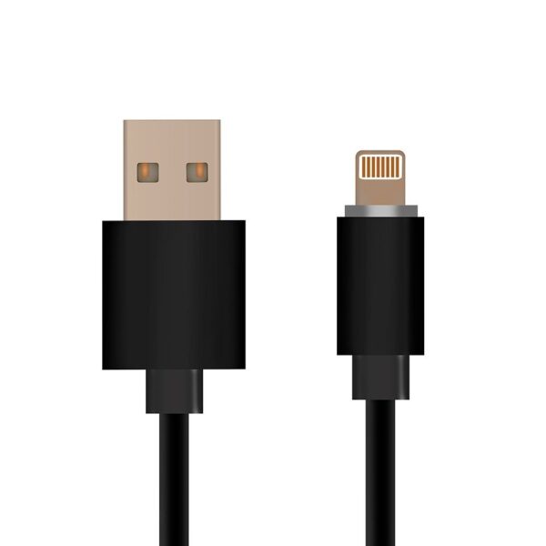 Καλώδιο Iphone 1.5m Μαύρου Χρώματος Με MFI V-TAC – 8452