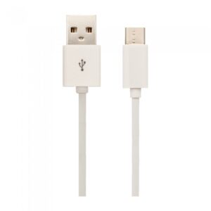 Καλώδιο USB 2.0 σε Type-C USB 1.5M Λευκό V-TAC – 8456