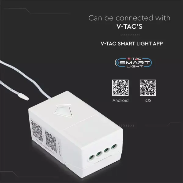 Ασύρματος WiFi δέκτης συμβατός με Amazon Alexa & Google Assistant V-TAC – 8459