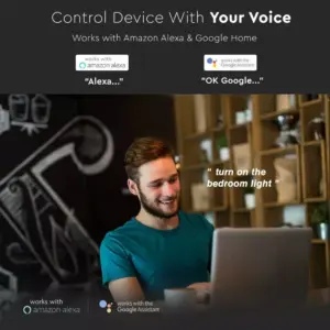 Ασύρματος WiFi δέκτης συμβατός με Amazon Alexa & Google Assistant V-TAC – 8459