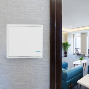 Ασύρματος διακόπτης RF μονός Wireless λευκός μπαταρίας V-TAC – 8460