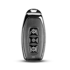 Ασύρματος Διακόπτης-Μπρελόκ RF Τριπλός Wireless Μαύρος V-TAC – 8463