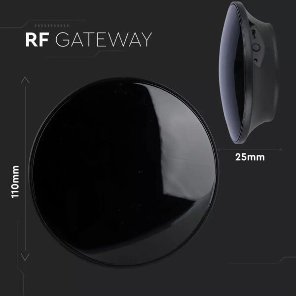 Wi-Fi Πύλη RF433 Smart Home Συμβατή Με Amazon Alexa & Google Home V-TAC – 8466
