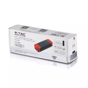 Θερμοστάτης και μετρητής υγρασίας V-TAC συμβατός με Amazon Alexa & Google Assistant – 8467