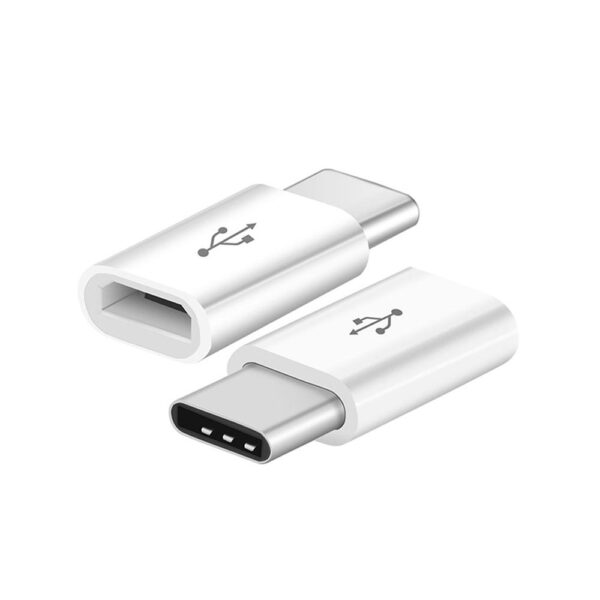 Αντάπτορας Micro USB σε USB Type C λευκός V-TAC - 8472