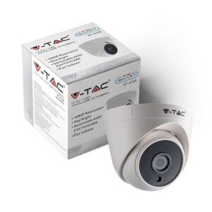 Κάμερα εσωτερικού χώρου 2MP λευκή analog High Definition AHD/CVI/TVI/CVBS V-TAC – 8474