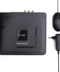 Καταγραφικό κάμερας 4 καναλιών 1080N HD Υβριδική ασφάλεια 5-σε-1 με AHD/CVI/TVI/IP/CVBS V-TAC – 8476