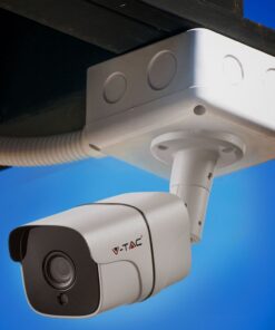 1080P IP Κάμερα εσωτερικού/εξωτερικού χώρου 2MP λευκή IP65 V-TAC – 8478