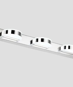 ΦΩΤΙΣΤΙΚΟ ΜΠΑΝΙΟΥ LED 12W 4000Κ ΟΒΑΛ 3Φ 500X50X100 ΝΙΚΕΛ EUROLAMP 144-80003