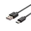 Καλώδιο USB Type C μαύρο 1m Pearl Series V-TAC – 8483