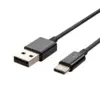 Καλώδιο USB Type C μαύρο 1m Silver Series V-TAC – 8487