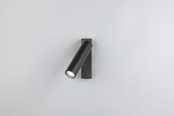 LED Spot Φωτιστικό Οροφής/Τοίχου Μαύρο Ματ AMBALA 5.5W 500lm CCT Step Dimmable Trio Lighting – 849210132