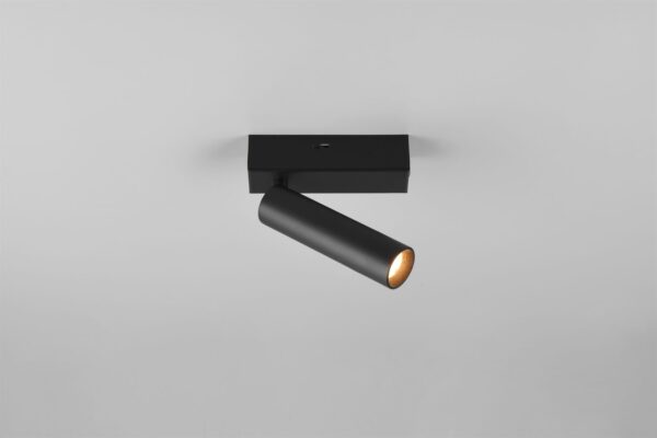 LED Spot Φωτιστικό Οροφής/Τοίχου Μαύρο Ματ AMBALA 5.5W 500lm CCT Step Dimmable Trio Lighting – 849210132