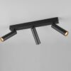 LED Spot Φωτιστικό Οροφής Μαύρο Ματ AMBALA 16.5W 1500lm CCT Step Dimmable Trio Lighting – 849210332