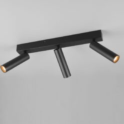 LED Spot Φωτιστικό Οροφής Μαύρο Ματ AMBALA 16.5W 1500lm CCT Step Dimmable Trio Lighting – 849210332