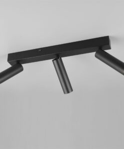 LED Spot Φωτιστικό Οροφής Μαύρο Ματ AMBALA 16.5W 1500lm CCT Step Dimmable Trio Lighting – 849210332