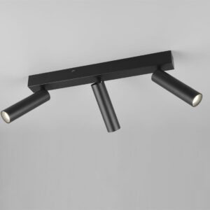 LED Spot Φωτιστικό Οροφής Μαύρο Ματ AMBALA 16.5W 1500lm CCT Step Dimmable Trio Lighting – 849210332