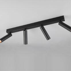 LED Spot Φωτιστικό Οροφής Μαύρο Ματ AMBALA 22W 2000lm CCT Step Dimmable Trio Lighting – 849210432