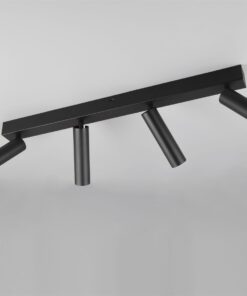 LED Spot Φωτιστικό Οροφής Μαύρο Ματ AMBALA 22W 2000lm CCT Step Dimmable Trio Lighting – 849210432