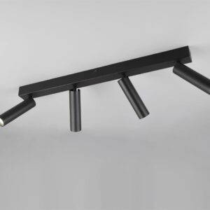 LED Spot Φωτιστικό Οροφής Μαύρο Ματ AMBALA 22W 2000lm CCT Step Dimmable Trio Lighting – 849210432
