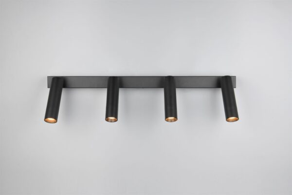 LED Spot Φωτιστικό Οροφής Μαύρο Ματ AMBALA 22W 2000lm CCT Step Dimmable Trio Lighting – 849210432
