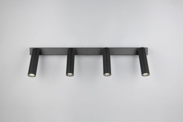 LED Spot Φωτιστικό Οροφής Μαύρο Ματ AMBALA 22W 2000lm CCT Step Dimmable Trio Lighting – 849210432