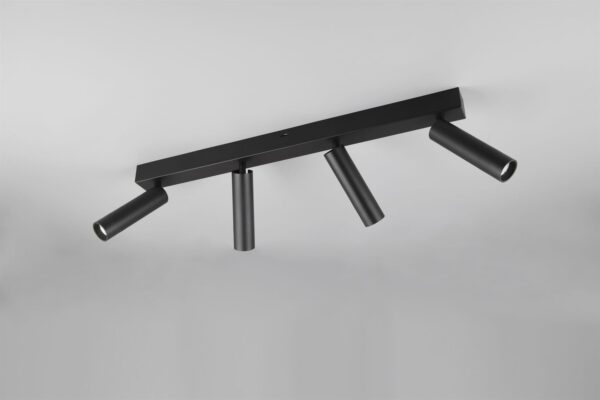 LED Spot Φωτιστικό Οροφής Μαύρο Ματ AMBALA 22W 2000lm CCT Step Dimmable Trio Lighting – 849210432