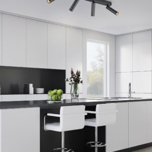 LED Spot Φωτιστικό Οροφής Μαύρο Ματ AMBALA 22W 2000lm CCT Step Dimmable Trio Lighting – 849210432