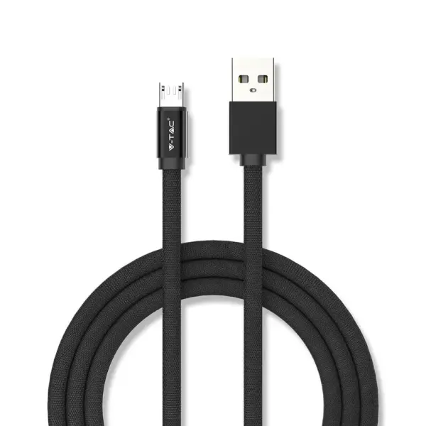 Καλώδιο Micro USB μαύρο 1m Ruby Series V-TAC - 8494