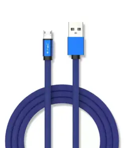 Καλώδιο Micro USB μπλε 1m Ruby Series V-TAC – 8496
