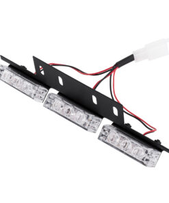 GloboStar® 85015 PRO Series ΣΕΤ 4 x Μπάρες Σήμανσης Οχήματος Οδικής Βοήθειας για Αυτοκίνητα & Φορτηγά 3 Προγραμμάτων Φωτισμού STROBE LED HIGH POWER 36W DC 10-30V Αδιάβροχο IP65 Πορτοκαλί Μ18 x Π4.5 x Υ3cm – 2 Χρόνια Εγγύηση