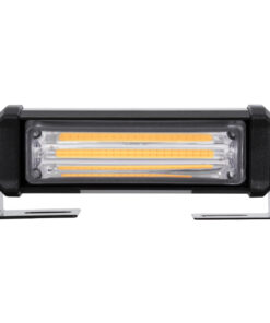 GloboStar® 85027 PRO Series ΣΕΤ 2 x Μπάρες Σήμανσης Οχήματος Οδικής Βοήθείας για Αυτοκίνητα & Φορτηγά 13 Προγραμμάτων Φωτισμού LED CREE CXB COB 18W DC 10-30V Αδιάβροχο IP65 Πορτοκαλί