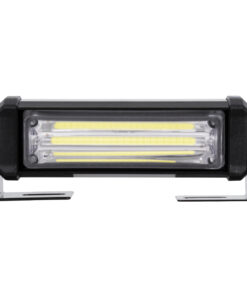 GloboStar® 85028 PRO Series ΣΕΤ 2 x Μπάρες Σήμανσης Οχήματος Ασθενοφόρου για Αυτοκίνητα & Φορτηγά 13 Προγραμμάτων Φωτισμού LED CREE CXB COB 18W DC 10-30V Αδιάβροχο IP65 Ψυχρό Λευκό 6000K