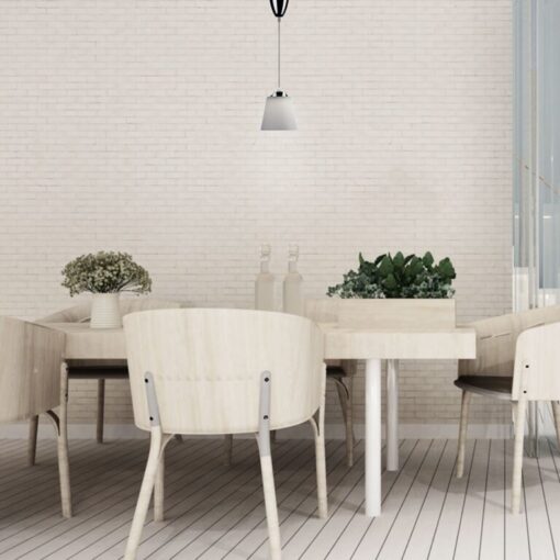 LED φωτιστικό γραφείου 7W Φυσικό λευκό με Ασημί,λευκό σώμα V-TAC – 8505