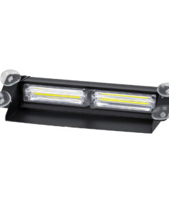 GloboStar® 85116 PRO Series Μπάρα Σήμανσης με Βεντούζες για Παρμπρίζ Οχήματος Ασθενοφόρου για Αυτοκίνητα & Φορτηγά 13 Προγραμμάτων Φωτισμού LED CREE CXB COB 18W DC 10-30V IP20 Ψυχρό Λευκό 6000K