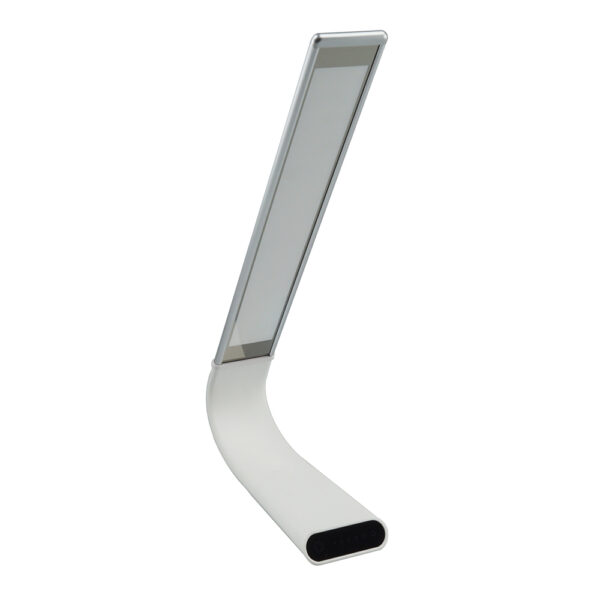 Φορητό Φωτιστικό Γραφείου LED Λευκό 6.5W Dimmable Αφής V-TAC 120° 110lm με Μπαταρία & Εναλλαγή Χρωμάτων Φωτισμού – 8520