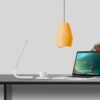 Φορητό Φωτιστικό Γραφείου LED Λευκό 6.5W Dimmable Αφής V-TAC 120° 110lm με Μπαταρία & Εναλλαγή Χρωμάτων Φωτισμού – 8520