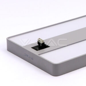 Φωτιστικό Δαπέδου LED Up-Down Ασημί 80W Dimmable V-TAC 110°/90° 8800lm Φυσικό Λευκό 4000K – 8523