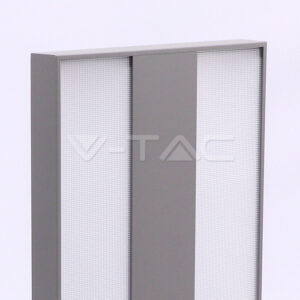 Φωτιστικό Δαπέδου LED Up-Down Ασημί 80W Dimmable V-TAC 110°/90° 8800lm Φυσικό Λευκό 4000K – 8525