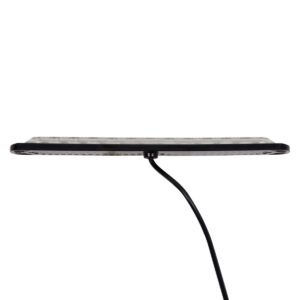 GloboStar® 85268 PRO Series Μπάρα Σήμανσης Οχήματος Αστυνομίας για Αυτοκίνητα & Φορτηγά 10 Προγραμμάτων Φωτισμού STROBE LED SMD 3030 15W DC 12-24V Αδιάβροχη IP65 Μπλε