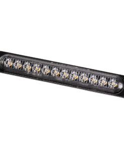 GloboStar® 85269 PRO Series Μπάρα Σήμανσης Οχήματος Οδικής Βοήθείας για Αυτοκίνητα & Φορτηγά 10 Προγραμμάτων Φωτισμού STROBE LED SMD 3030 15W DC 12-24V Αδιάβροχη IP65 Πορτοκαλί