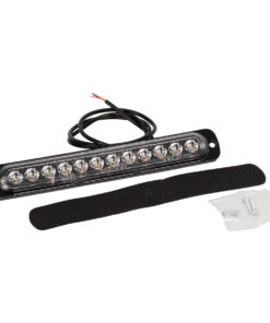 GloboStar® 85269 PRO Series Μπάρα Σήμανσης Οχήματος Οδικής Βοήθείας για Αυτοκίνητα & Φορτηγά 10 Προγραμμάτων Φωτισμού STROBE LED SMD 3030 15W DC 12-24V Αδιάβροχη IP65 Πορτοκαλί