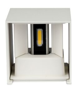 Επιτοίχιο Φωτιστικό Up-Down LED Λευκό ΙP65 Αλουμίνιο V-TAC 11W 4000K Φυσικό – 218528