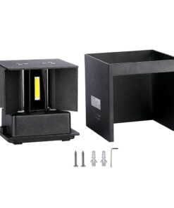 Επιτοίχιο Φωτιστικό Up-Down LED 11W V-TAC Μαύρο ΙP65 Θερμό Λευκό 3000K -218529