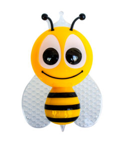 Φωτάκι Νυκτός LED 1W RGB Κίτρινη Μελισσούλα με Αισθητήρα Ημέρας Νύχτας ACA DECOR – 852LED1Y